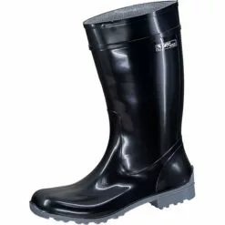 Regenstiefel Damenstiefel Luisa Schwarz - Schwarz
