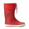 Aigle Regenstiefel Giboulee Rouge/blanc - Rot