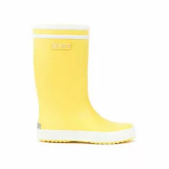 Aigle Regenstiefel Lolly-Pop Jaune/blanc - Gelb -Winterschuhe Verkaufs-Shop 13157522 04