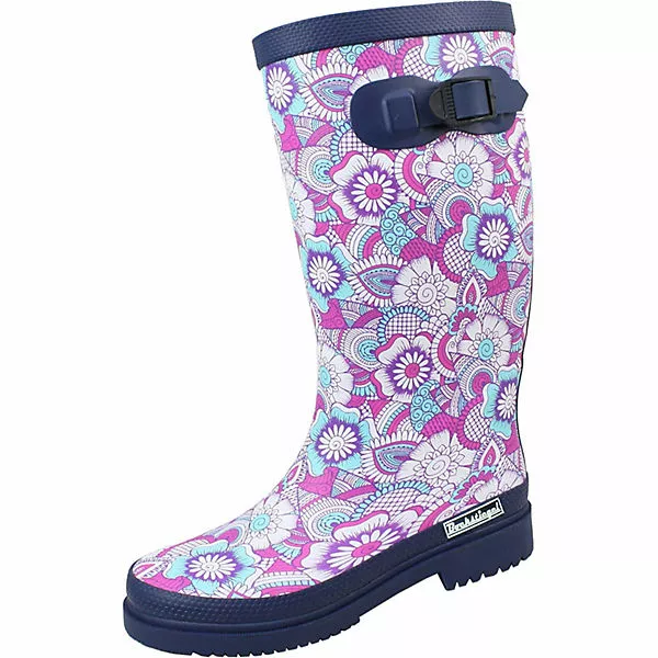 Regenstiefel Regenstiefel Susanne Blau/multi - Blau/lila 1 Regenstiefel Regenstiefel Susanne Blau/multi - Blau/lila