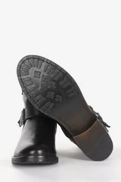 Barbour International Barbour® International Lima Lederstiefel Mit Schnalle, Schwarz -Winterschuhe Verkaufs-Shop 146321s18