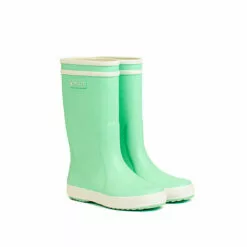 Aigle Regenstiefel Lolly-Pop Mint/weiß - Hellgrün -Winterschuhe Verkaufs-Shop 18994447 05