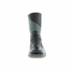 Damen Winterstiefel Gummistiefel Regenstiefel Gefüttert Schwarz/grün - Schwarz -Winterschuhe Verkaufs-Shop 22926211 04