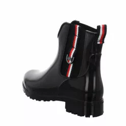 Tom Tailor Damen Gummistiefel Schuhe Regenstiefel Regen Freizeit Synthetik Uni Gummistiefel - Schwarz -Winterschuhe Verkaufs-Shop 27004741 07