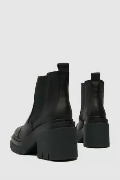 Schuh Adah Lederstiefel Mit Dicker Sohle -Winterschuhe Verkaufs-Shop C85747s4