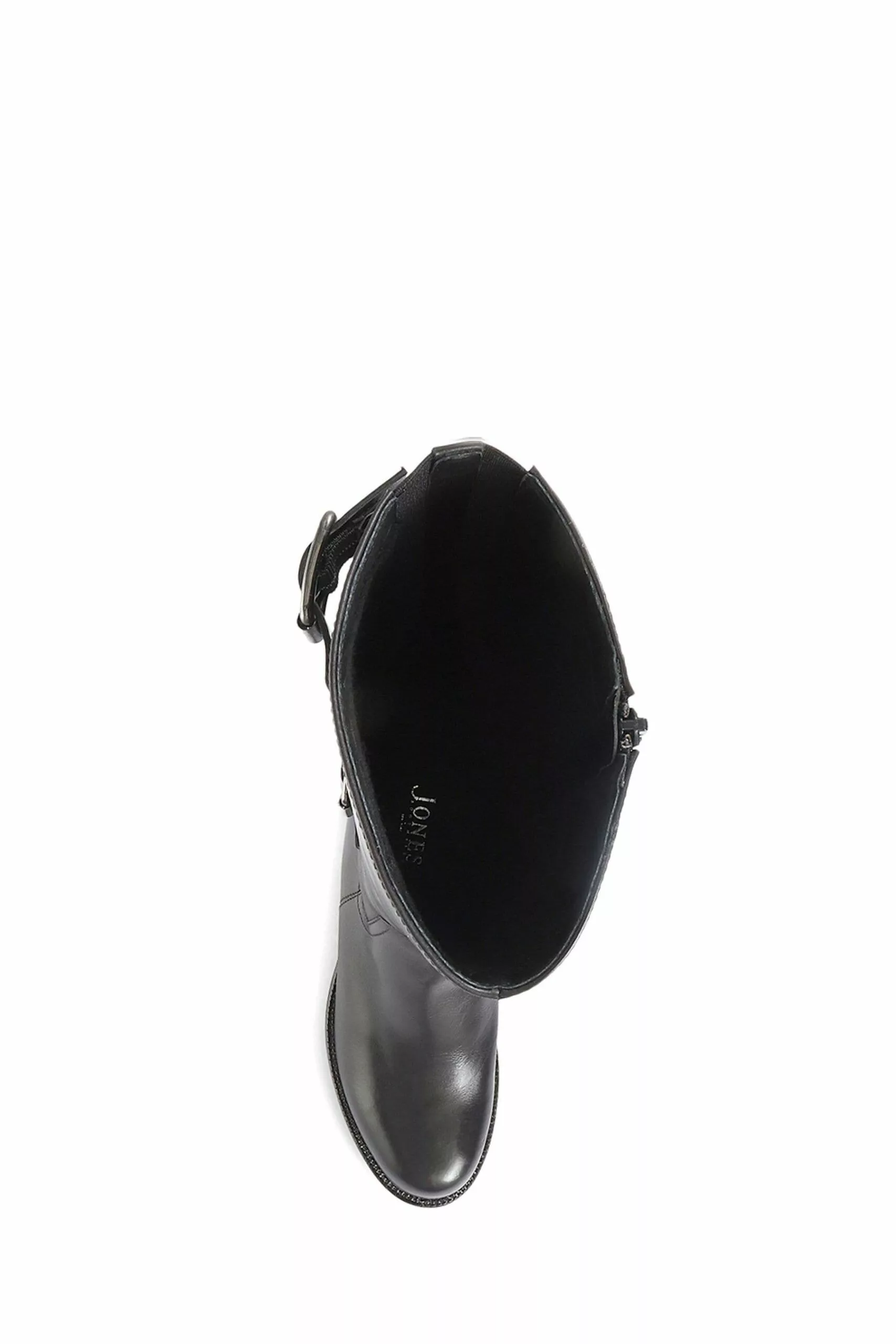 Jones Bootmaker Carrara Kniehohe Lederstiefel, Extraschmale Passform, Schwarz 3 Jones Bootmaker Carrara Kniehohe Lederstiefel, Extraschmale Passform, Schwarz – Bild 3