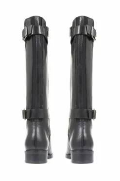 Jones Bootmaker Carrara Wadenhohe Lederstiefel In Schmaler Passform, Schwarz -Winterschuhe Verkaufs-Shop D26049s3