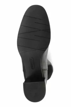 Jones Bootmaker Damen Bari Kniehohe Lederstiefel, Schwarz -Winterschuhe Verkaufs-Shop T46958s5