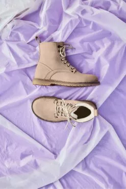 Birkenstock Bryson Lederstiefel Mit Lammfell, Braun -Winterschuhe Verkaufs-Shop U20615s4